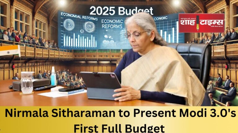 Nirmala Sitharaman to Present Modi 3.0's First Full Budget shahtimesnews _20250201_075111_0000