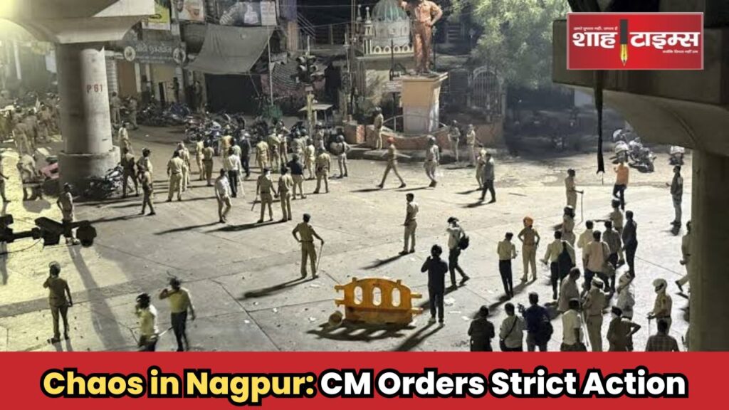 नागपुर हिंसा: महल इलाके में पत्थरबाजी और आगजनी, सीएम फडणवीस ने दिए सख्त कार्रवाई के आदेश