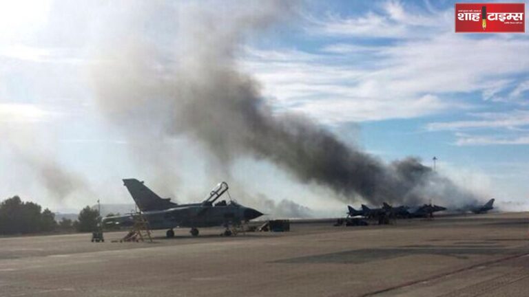 Two French fighter planes collided violently during training, watch the terrifying video