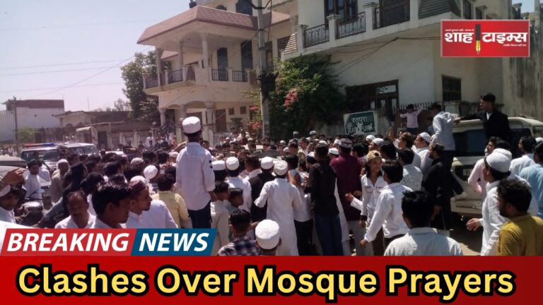 Mosque clash in Simbhaoli over prayer leadership, eight people injured.
