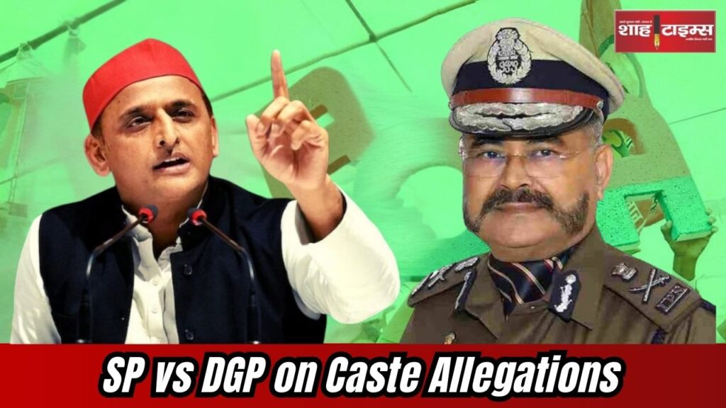 Akhilesh Yadav and DGP Prashant Kumar on caste-based police posting row in Uttar Pradesh