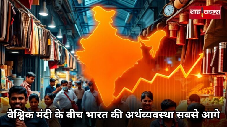 Graph showing India’s GDP growth surpassing China, US, and EU in 2025 – Shah Times