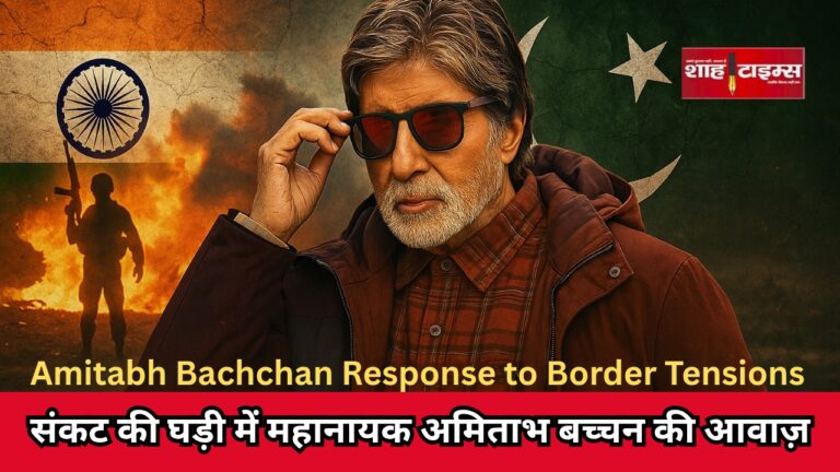 Amitabh Bachchan shares a powerful message on peace and heroism amid rising India-Pakistan tensions, quoting Ramcharitmanas and his father's poetry – Shah Times