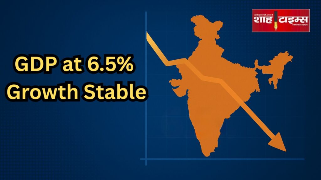 GDP growth in India slows to 6.5% in 2024-25, economy supported by rural demand and capital investment – Shah Times