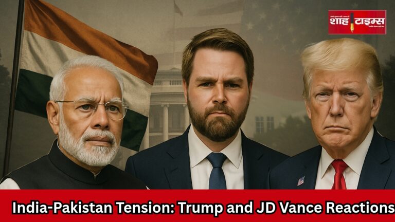 Trump and JD Vance respond to India-Pakistan conflict during Operation Sindoor – Shah Times report