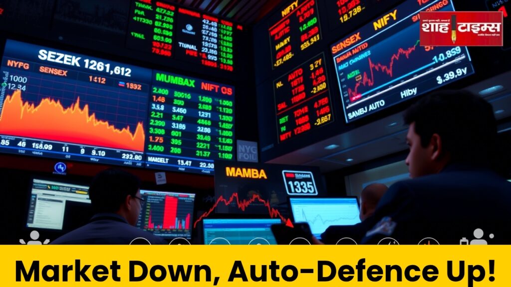 Sensex and Nifty stock market live updates on 19 May with rising auto and defence stocks - Shah Times