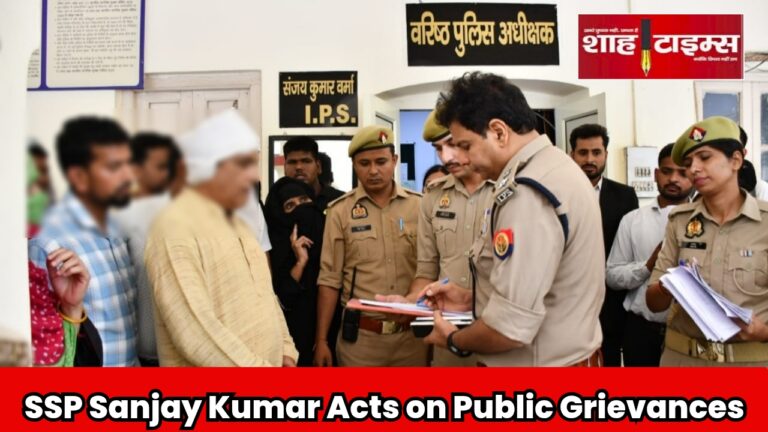 SSP Sanjay Kumar Muzaffarnagar Police Public Hearing Quick Response Team Women Safety – Shah Times