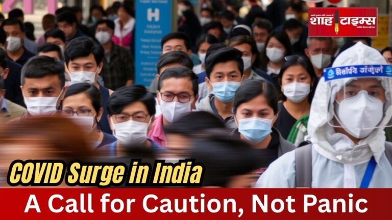 Graph showing rising COVID-19 cases in India May 2025 with Kerala, Maharashtra, and Delhi as hotspots – Shah Times