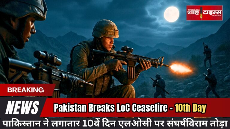 Indian Army Responds to Pakistan’s Ceasefire Violation – Shah Times