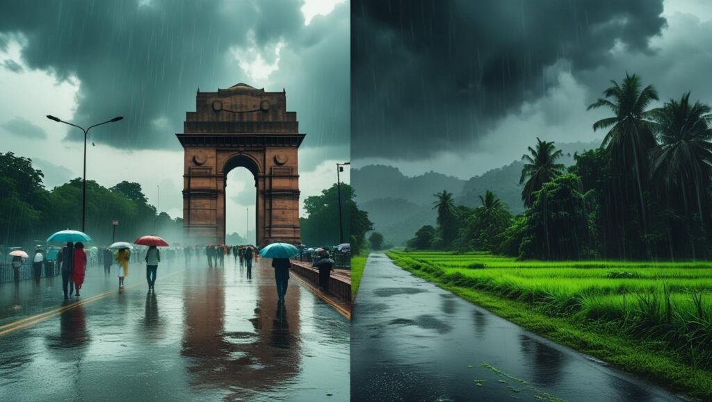 दिल्ली-एनसीआर में भारी मानसूनी बारिश, आसमान में बादल छाए रहेंगे और सड़कें गीली रहेंगी, शाह टाइम्स द्वारा 16 जुलाई 2025 को मौसम अपडेट