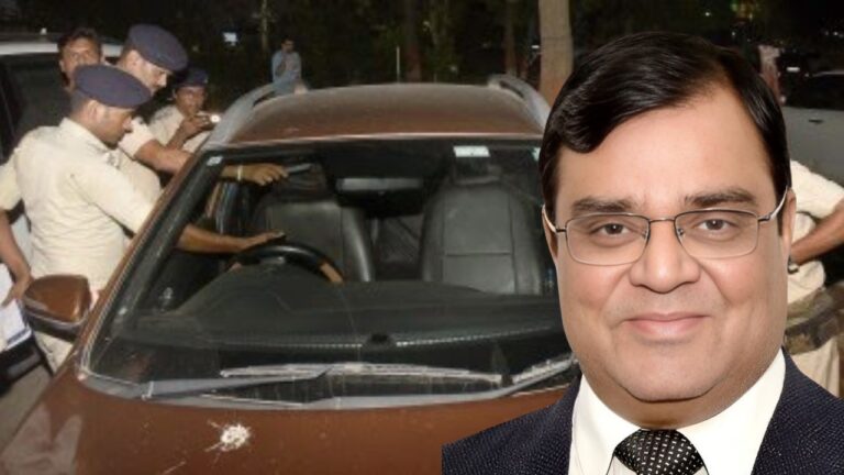 गोपाल खेमका हत्या के बाद घटनास्थल पर पहुंची पुलिस, पटना के गांधी मैदान थाना क्षेत्र की तस्वीर | Shah Times