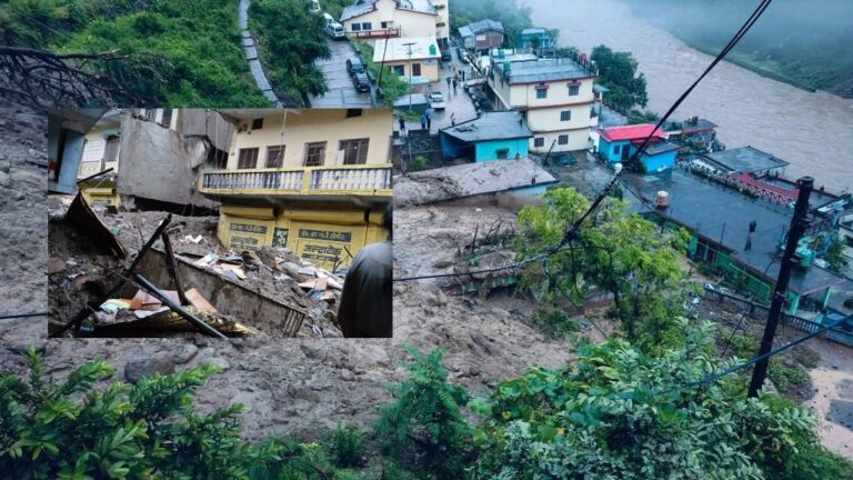 चमोली थराली में बादल फटना और राहत बचाव अभियान