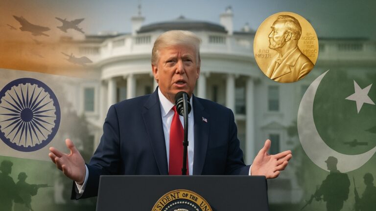 Donald Trump Peace Prize Claim India-Pakistan War