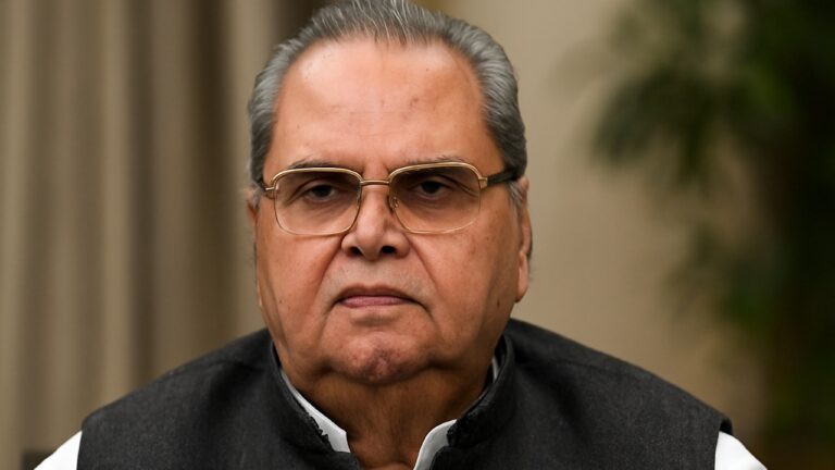 Satyapal Malik dies at 78, former Jammu and Kashmir Governor