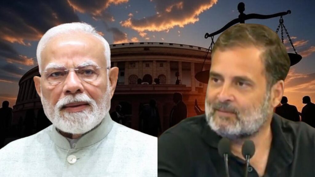 Parliament का हंगामेदार मानसून सत्र और मोदी-राहुल के बीच तीखी बयानबाजी।