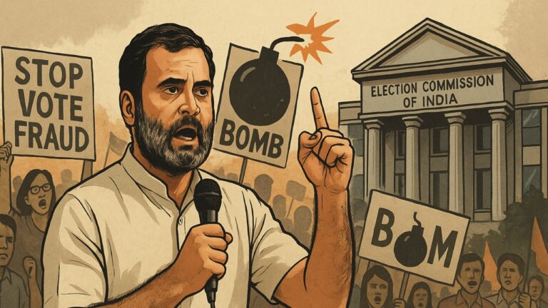Rahul Gandhi’s Voter List Bomb Allegation – Editorial Illustration_20250801_215643_0000
