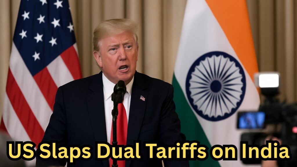 Donald Trump Press Conference India Tariff Sanctions