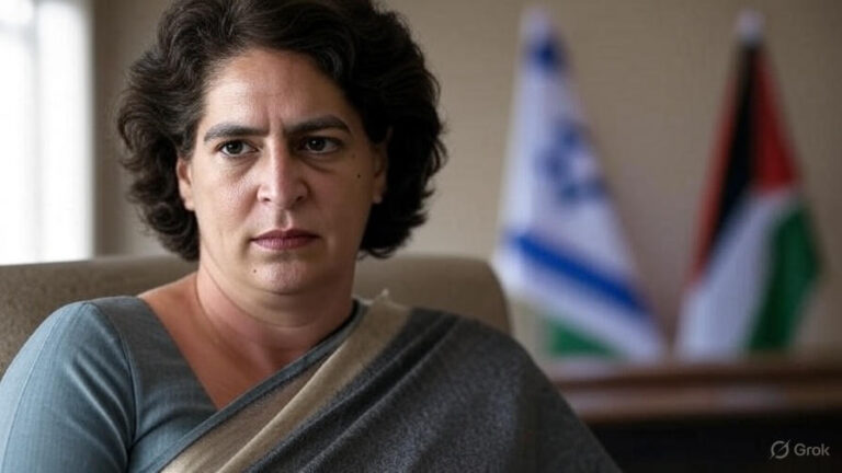 Priyanka Gandhi accuses Israel of genocide over Gaza attacks