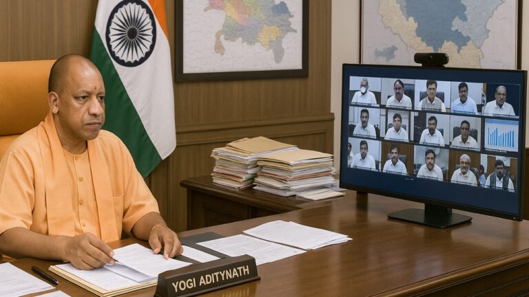 योगी आदित्यनाथ ने वीडियो कॉन्फ्रेंसिंग के माध्यम से बाढ़ की स्थिति और त्योहारों की तैयारियों की समीक्षा की | शाह टाइम्स