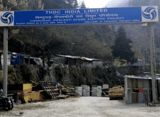 Cracked houses in Palla village due to landslide near Vishnugad hydropower project in Chamoli, Uttarakhand.