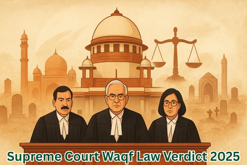 सुप्रीम कोर्ट का वक्फ़ संशोधन अधिनियम 2025 पर ऐतिहासिक फ़ैसला – शाह टाइम्स