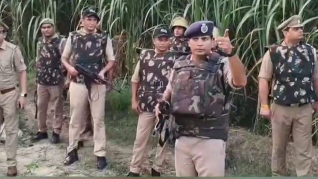 मुजफ्फरनगर पुलिस मुठभेड़ में ढेर हुआ 1 लाख का इनामी अपराधी नईम कुरैशी