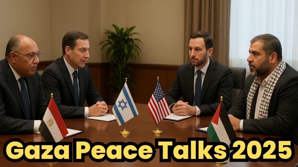क़ाहिरा में गाज़ा-इस्राइल वार्ता — शांति की उम्मीद या सियासी चाल?