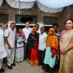 राहुल गांधी हरिओम वाल्मीकि परिवार फतेहपुर मुलाक़ात