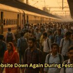 धनतेरस से पहले रेलवे टिकट बुकिंग सिस्टम ठप, यात्रियों की उम्मीदों पर असर