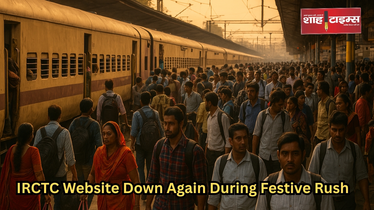 त्योहारों में फिर ठप हुई IRCTC साइट, यात्रियों की मुश्किल बढ़ी