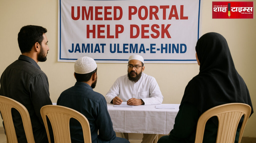 جمعیۃ علماء ہند نے امید پورٹل رجسٹریشن کے لیے نئی دہلی میں ایک ہیلپ ڈیسک شروع کیا۔