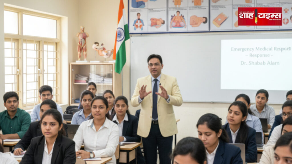 डॉ. शबाब आलम, फर्स्ट एड काउंसिल ऑफ इंडिया, फर्स्ट एड एजुकेशन कार्यक्रम, भारतीय स्कूल हेल्थ एजुकेशन