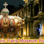 Des voleurs masqués dérobent des bijoux royaux dans la galerie d'Apollon du musée du Louvre.
