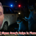 The scene of the incident after a joint operation by Delhi and Bihar police on the Sigma gang.