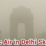 दिल्ली इंडिया गेट कोहरा प्रदूषण AQI 257
