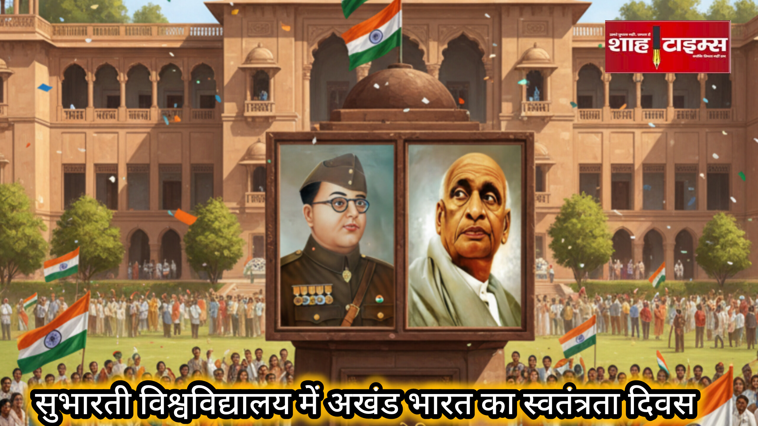 अखंड भारत की आज़ादी और सरदार पटेल की विरासत पर सुभारती विश्वविद्यालय में उत्सव