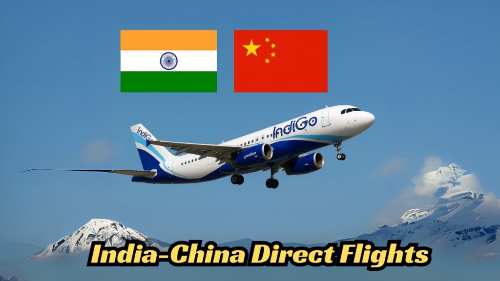 Direct flights restart between India and China after 5 years, Indigo Kolkata-Guangzhou route