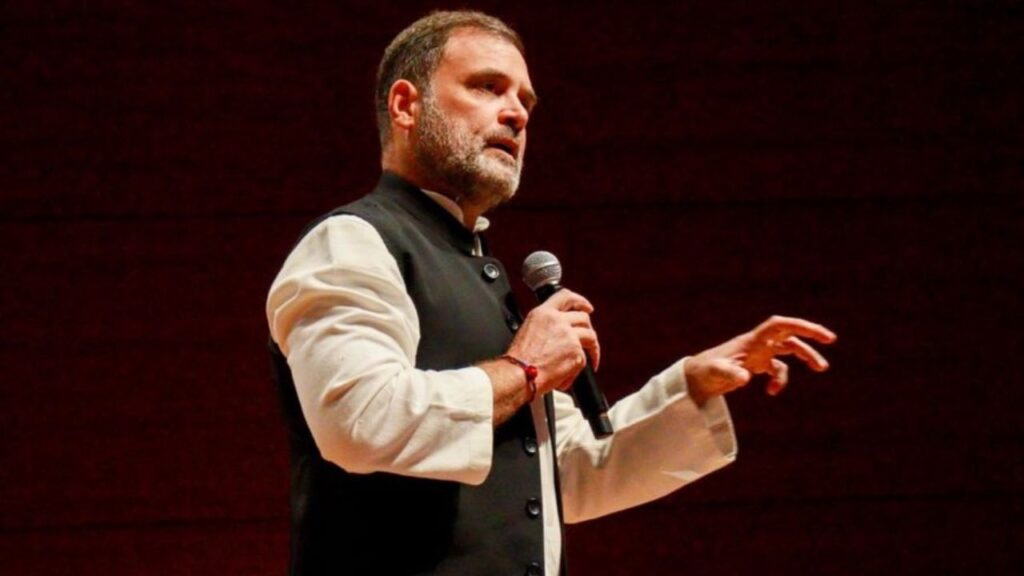 Rahul Gandhi speaking in Colombia about democracy, BJP Congress clash – Shah Times