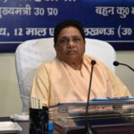 Mayawati during BSP meeting in Lucknow discussing OBC outreach strategy