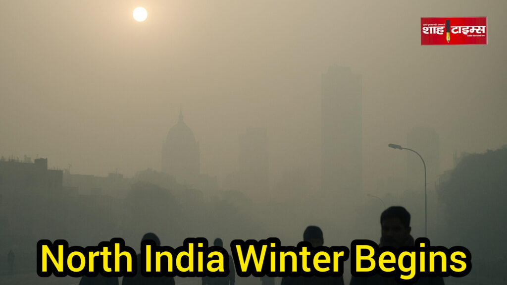Delhi under smog cover as cold winds from Himalayas drop temperature below 13°C.