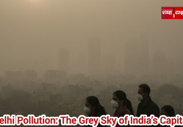 दिल्ली का घना धुआँ — एक शहर की साँसों पर संकट