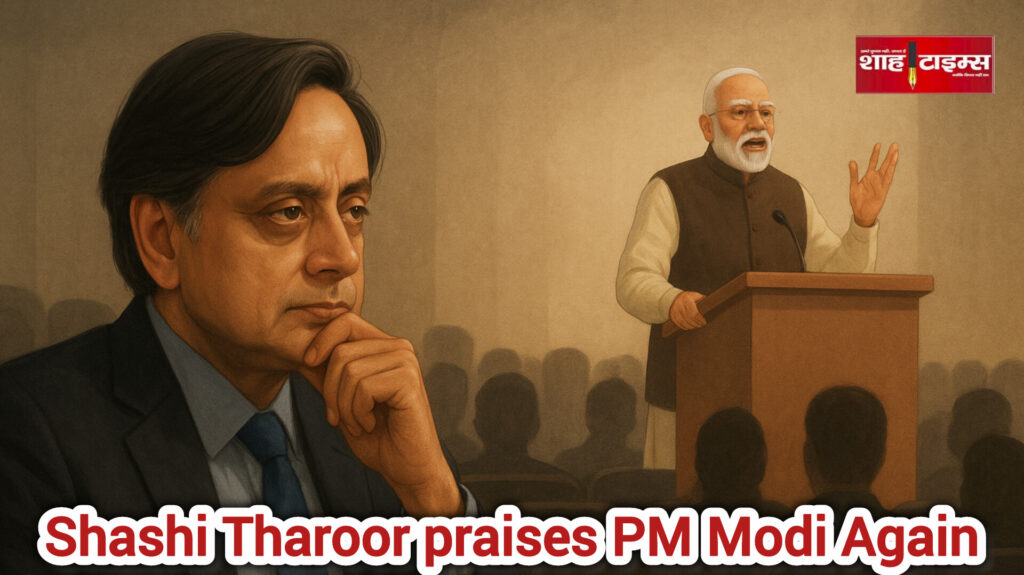 शशि थरूर की मोदी की सराहना पर दिल्ली की राजनीति में नई चर्चा
