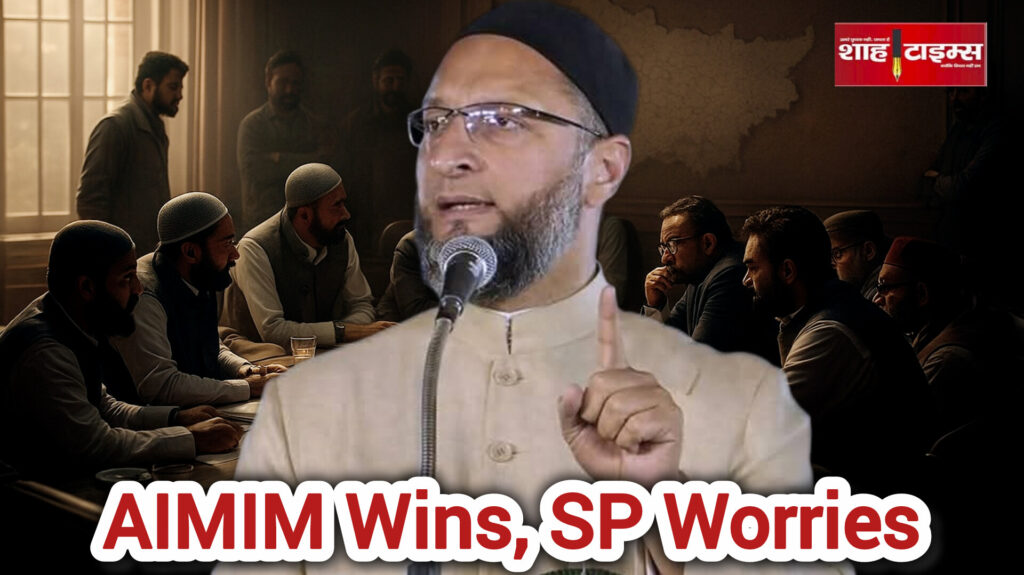 बिहार में AIMIM की पाँच सीटों की जीत के बाद यूपी की सियासत में हलचल, सियासी दलों की रणनीतियों पर नई बहस तेज।