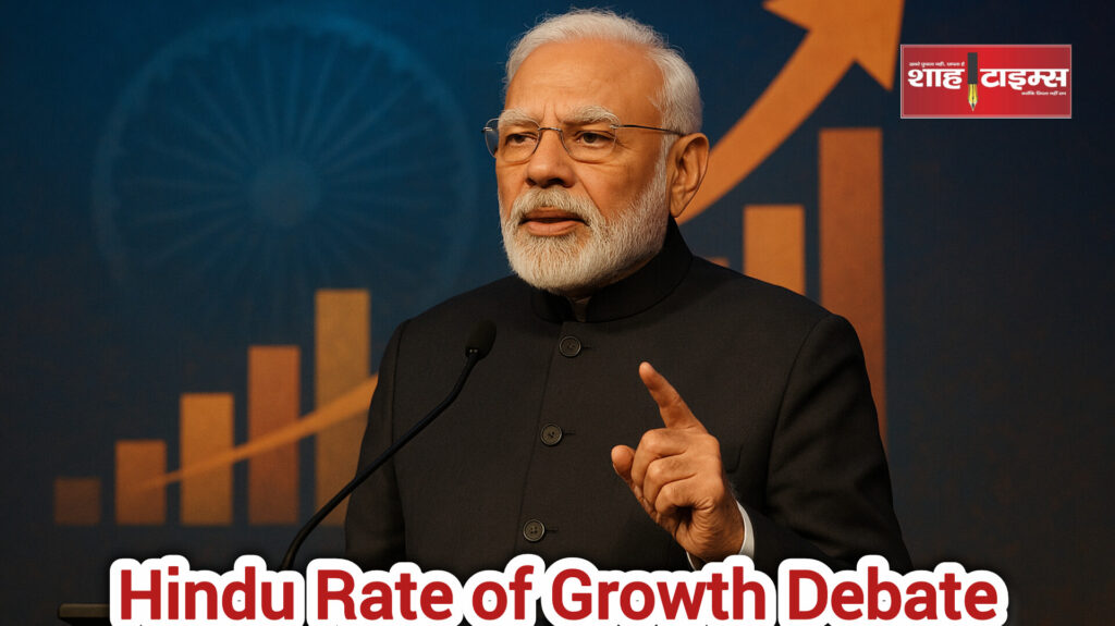 “Political debate on Hindu Rate of Growth with PM Modi speaking at summit – Shah Times”