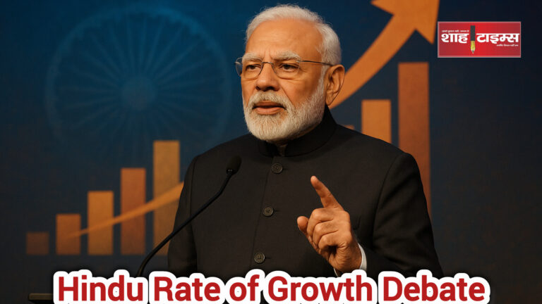 “Political debate on Hindu Rate of Growth with PM Modi speaking at summit – Shah Times”