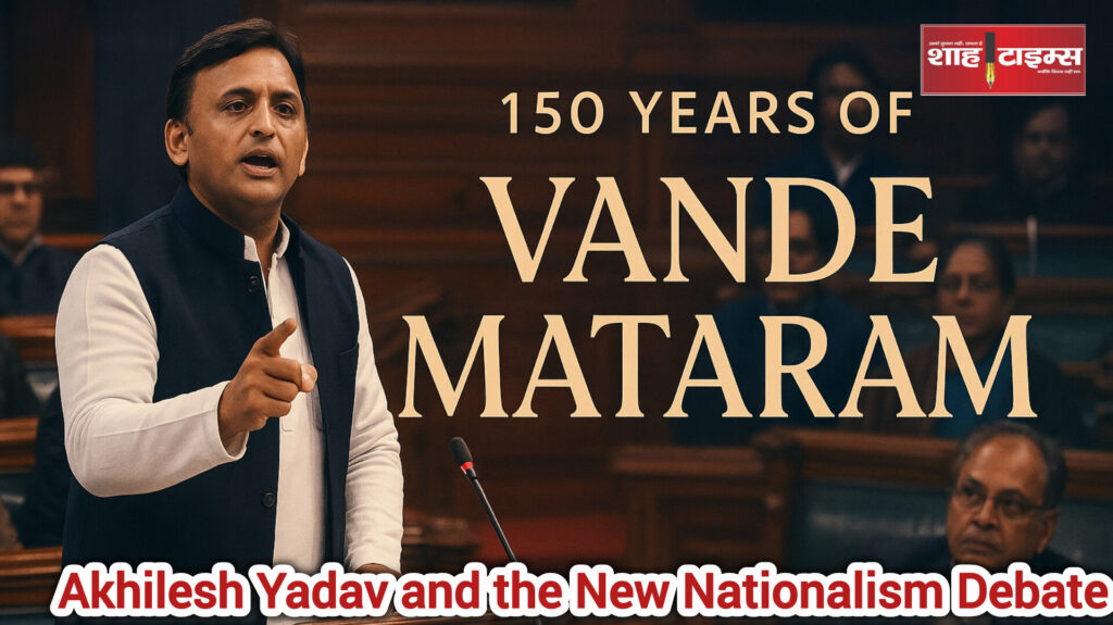 Shah Times image of Parliament session during Vande Mataram debate