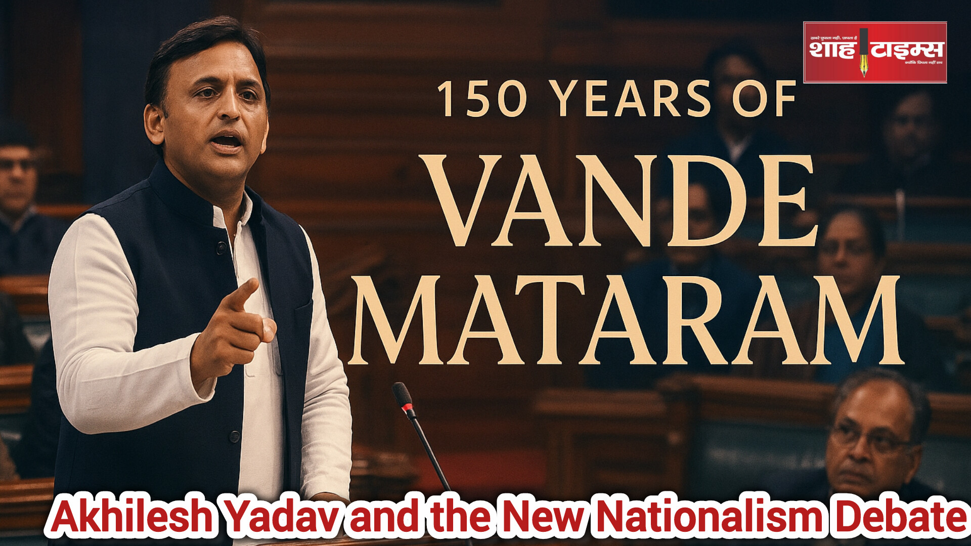 वंदे मातरम बहस में अखिलेश यादव बोले, गाने से ज्यादा निभाना जरूरी