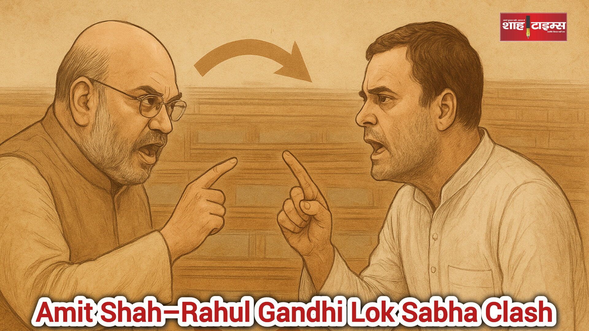 अमित शाह बनाम राहुल गांधी:लोकसभा में इल्ज़ाम और जवाब का तीखा टकराव 