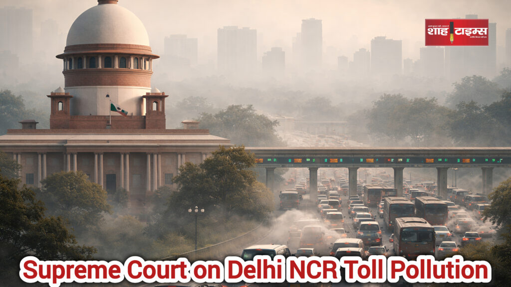 Supreme Court hearing on Delhi NCR toll plaza traffic and pollution issue Shah Times