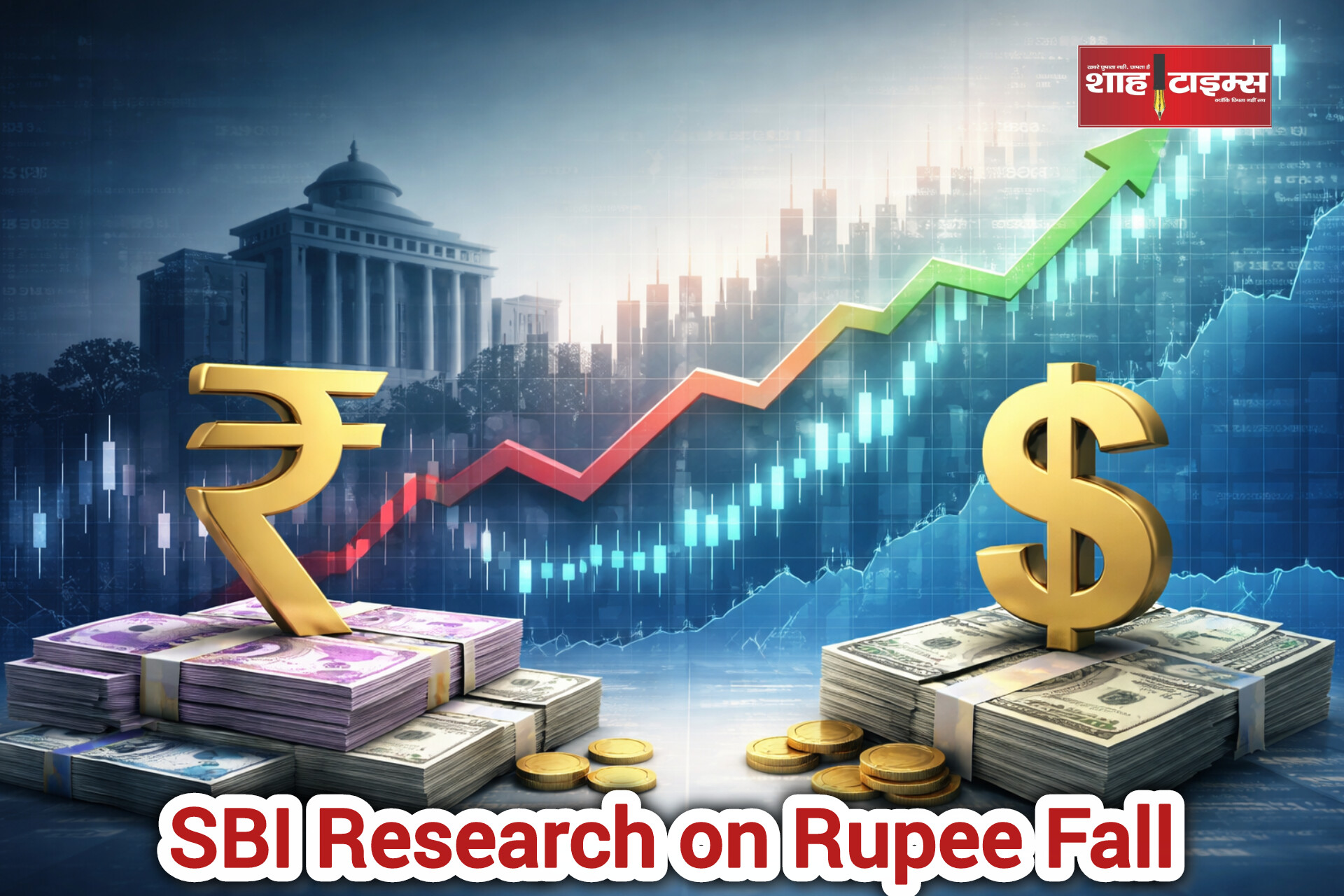 डॉलर की मजबूती और रुपये की चाल पर SBI की रिपोर्ट